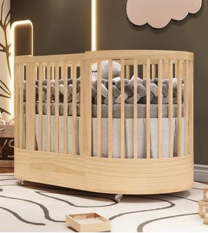 Berço Americano Multifuncional Wave 3 em 1 Divicar