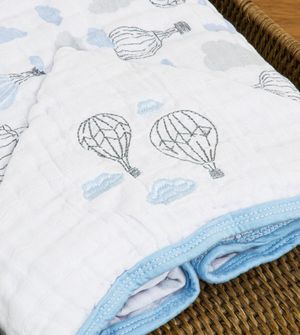 Toalha de Banho Soft com Capuz Bordado 90 x 80cm