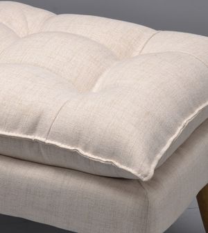 Puff Avulso Claudia Linho Marjoris Bege Gariani