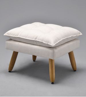 Puff Avulso Claudia Linho Marjoris Bege Gariani