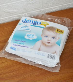 Kit Fralda Luxo Dengo com 5 Unidades - 7007