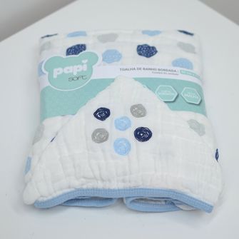 Toalha de Banho Bordada - 1946