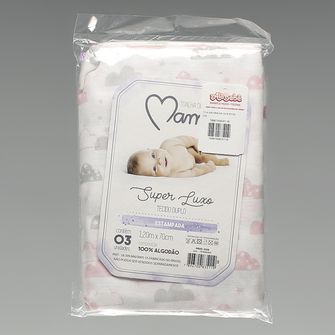 Toalha Fralda 3 Unidades Estampada - 226