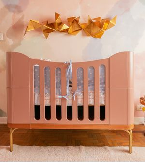 Berço Americano 3 em 1 Aquarela - Cia do Móvel