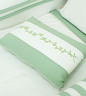 Kit de Berço Folhas com 6 Peças