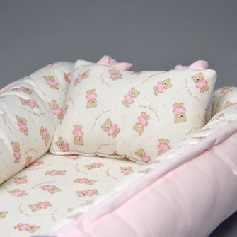 Ninho Mini Berço Petit Rosa