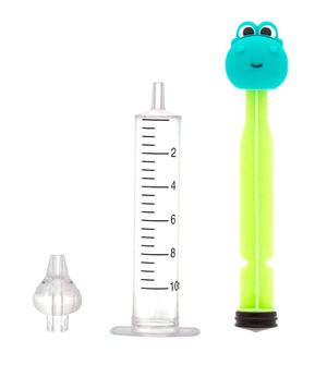 Seringa para Lavagem Nasal - Dino Verde