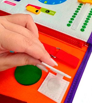 Meu Livrinho Sensorial Montessori ABC