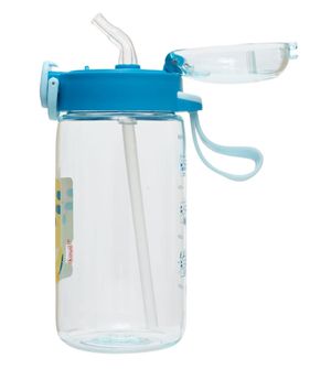 Garrafa com Canudo 460ml Dino Ino - Kouii