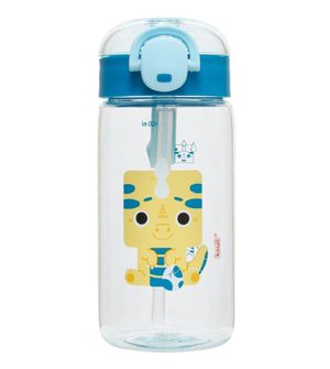 Garrafa com Canudo 460ml Dino Ino - Kouii