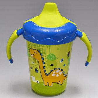 Caneca de Aprendizado Antivazamento Magia Azul 207ml