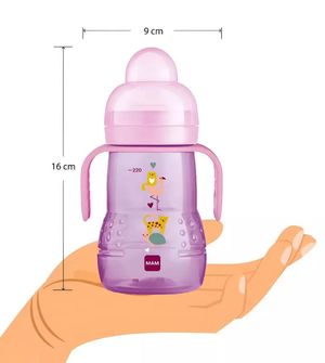 Copo de Transição Trainer+ Night 220ml Rosa - 4218