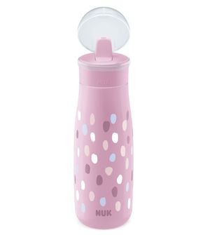 Copo Mini-Me Flip 450ml 2 em 1 NUK - Rosa