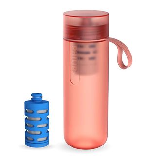 Garrafa com Filtro Fitness GoZero 590ml Rosa - AWP2712RDR