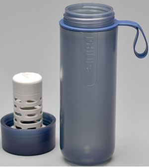 Garrafa com Filtro Fitness GoZero 590ml Azul - AWP2712BLR