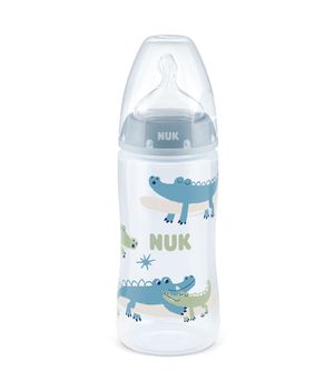 Mamadeira First Choice 300ml + 6 meses Nuk - Azul