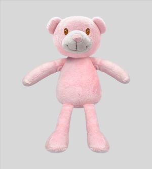 Minha Primeira Pelúcia Urso Rosa