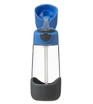 Garrafa Tritan Canudo Blue State 450ml Bbox