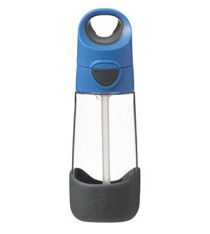 Garrafa Tritan Canudo Blue State 450ml Bbox