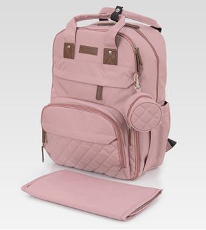 Mochila Maternidade com Trocador Rosa Twibex