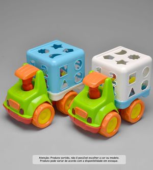 Caminhão Baby Truck Encaixe Sortidos