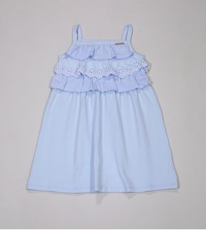 Vestido Regata Com Babadinhos - 52210