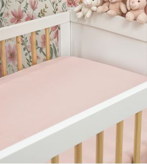 Lençol Avulso com Elástico para Berço Americano Liso - 4659