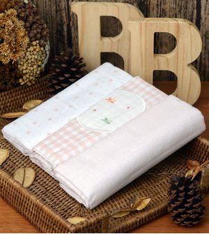 Kit Cueiro Flanelado com 3 Peças 80x80cm - 4931