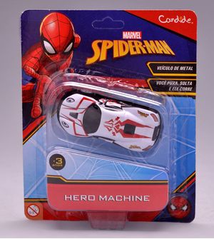 Carrinho Pull Back Spider Man