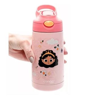 Garrafa Térmica 350ml Dupla Camada Rosa