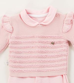 Saída Maternidade MacaçãoBlusa Fofinha 4 peças