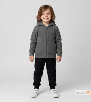 Conjunto Soft com Capuz Urso Polar