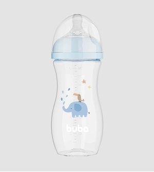 Mamadeira Easy Flow 330ml Elefante Azul