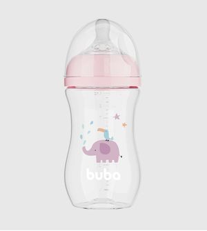 Mamadeira Easy Flow 270ml Elefante Rosa