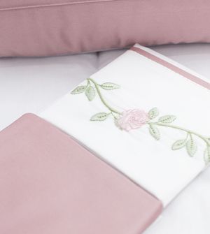 Fronha Rosas com 2 unidades