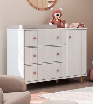 Cômoda Valentina Fraldário Carolina Baby