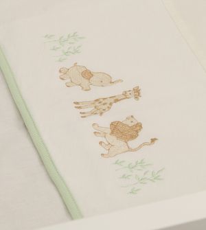 Jogo de Lençol para Berço Bordado - 25780M