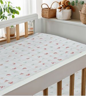 Lençol Avulso com Elástico para Berço Americano Estampado - 2983