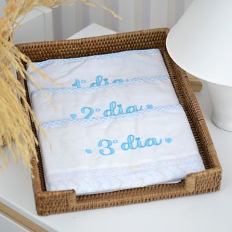 Kit Saquinho Maternidade com 3 unidades