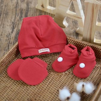 Kit Sapatos Luvas e Touca 10071 - Tam. RN