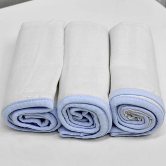 Fraldas Quadriculadas Premium com 3 Unidades - 646504