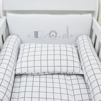 Kit de Berço Rolinho Safari com 5 Peças