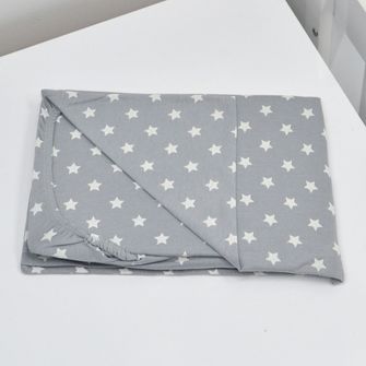 Jogo de Lençol para Mini Berço Estrelinha 1,03 x 0,78 cm