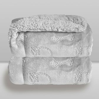 Cobertor Ferrete Laço Bebê