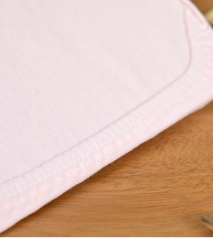 Jogo de Lençol para Berço Americano Liso com 2 Peças