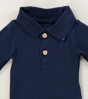 Body Polo Básico Marinho