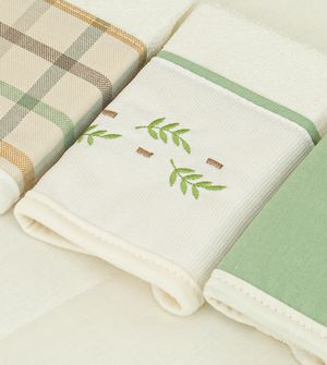 Kit Toalha de Boca Bambino com 3 unidades
