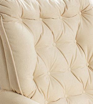 Poltrona Amamentação Barbara Balanço com Puff