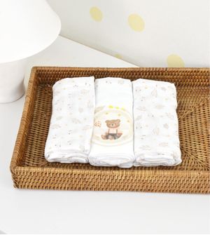 Kit Fralda 3 Unidades Com Bainha Mimo - 5281