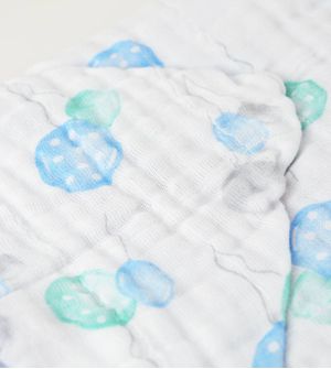 Toalha Soft Balões com Capuz 80 x 90cm